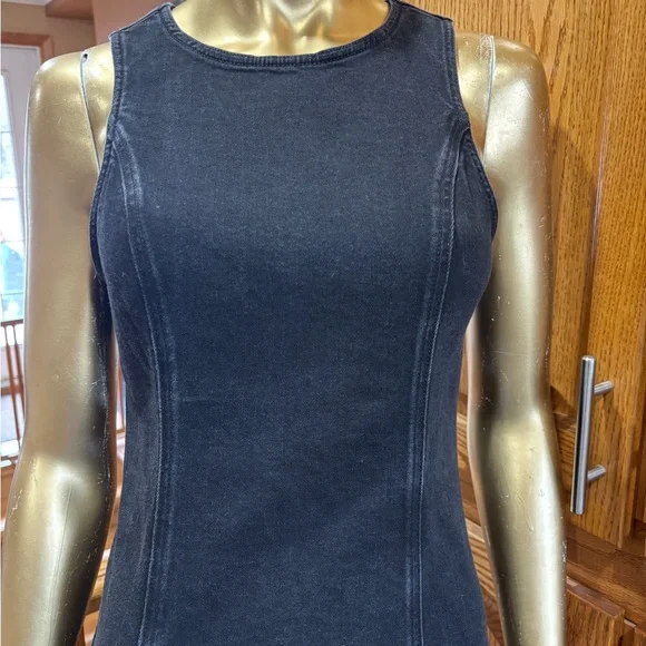 Aritzia Black Sleeveless Maxi Dress - Picture 7 of 10